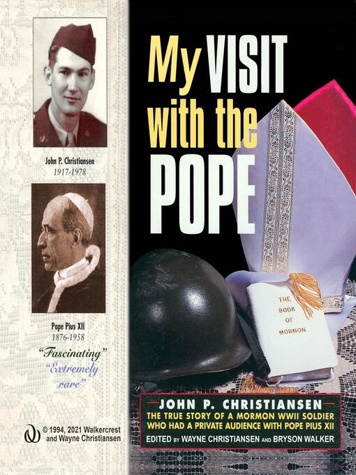 Title details for My Visit with the Pope by John Christiansen - Available